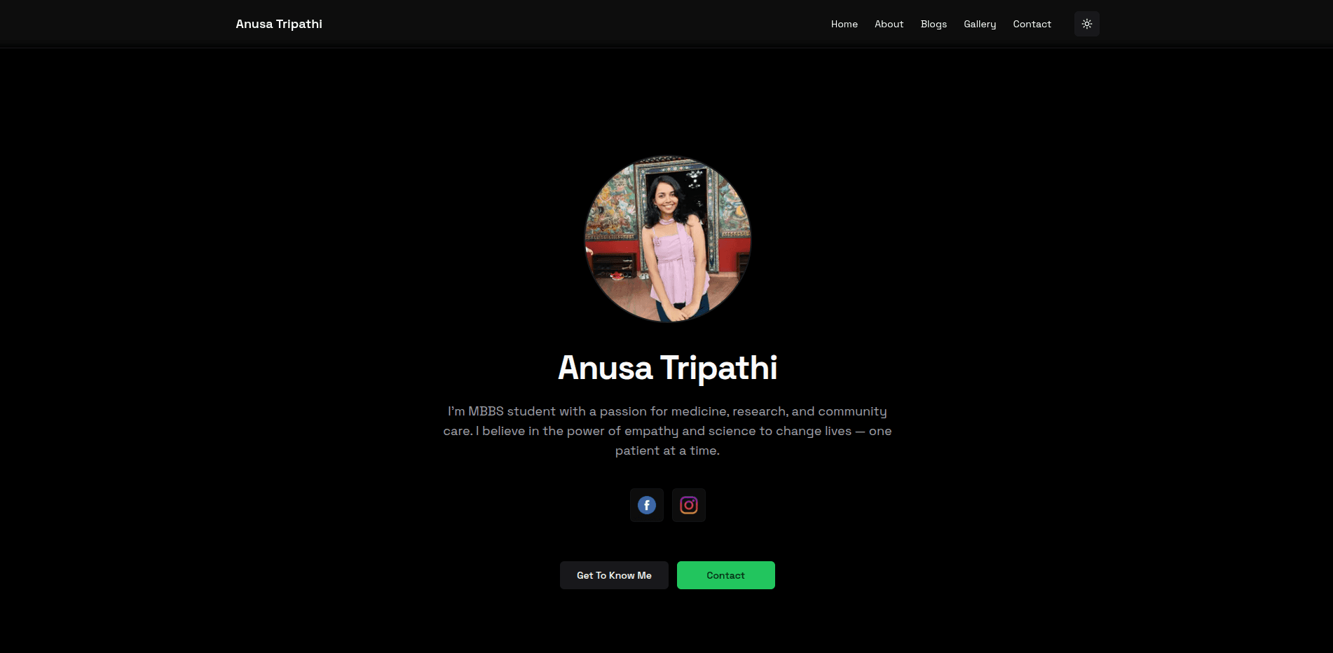 Anusa Tripathi (Portfolio)